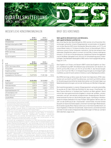 Thumbnail Deutsche EuroShop Quarterly Report 2024-q1