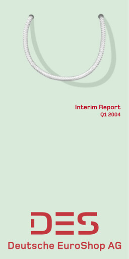 Vorschaubild Deutsche EuroShop Quartalsbericht 2004-q1