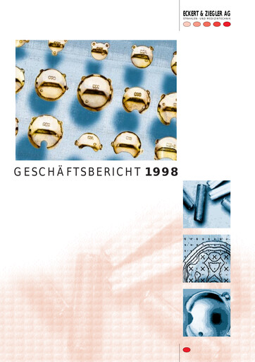 Thumbnail Eckert & Ziegler Annual Report 1998