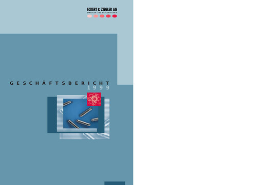 Thumbnail Eckert & Ziegler Annual Report 1999