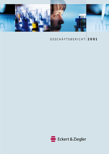 Thumbnail Eckert & Ziegler Annual Report 2001
