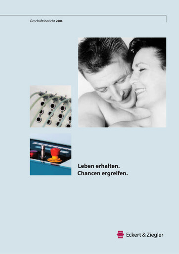 Thumbnail Eckert & Ziegler Annual Report 2004