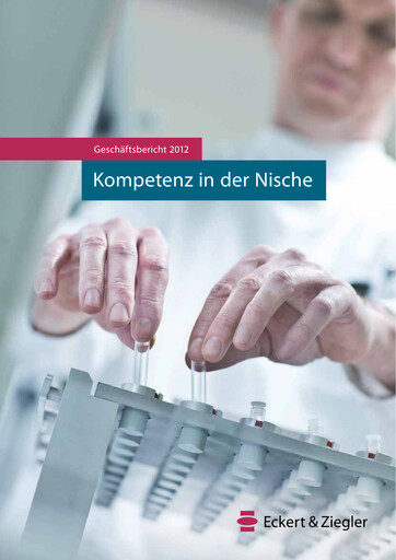 Thumbnail Eckert & Ziegler Annual Report 2012