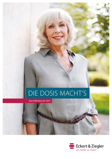 Thumbnail Eckert & Ziegler Annual Report 2015