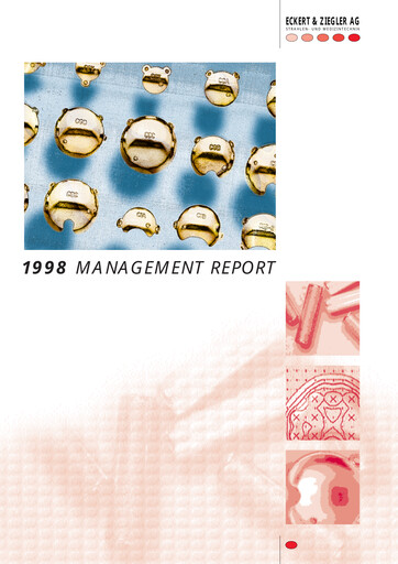 Thumbnail Eckert & Ziegler Annual Report 1998