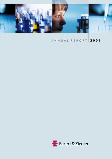 Thumbnail Eckert & Ziegler Annual Report 2001