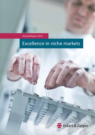 Thumbnail Eckert & Ziegler Annual Report 2012
