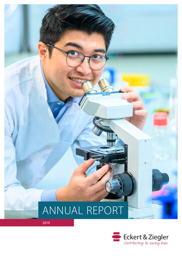 Thumbnail Eckert & Ziegler Annual Report 2019