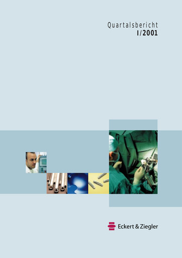 Thumbnail Eckert & Ziegler Quarterly Report 2001-q1