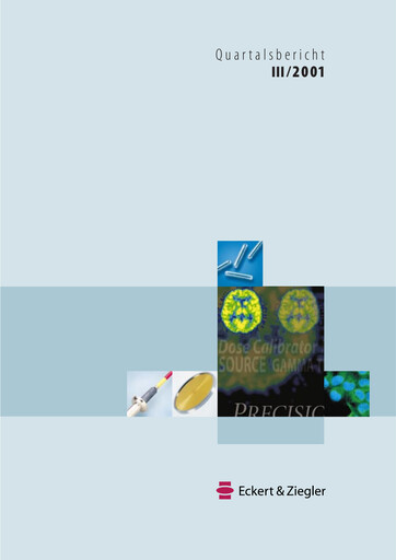 Thumbnail Eckert & Ziegler Quarterly Report 2001-q3