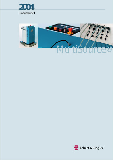 Thumbnail Eckert & Ziegler Quarterly Report 2004-q1