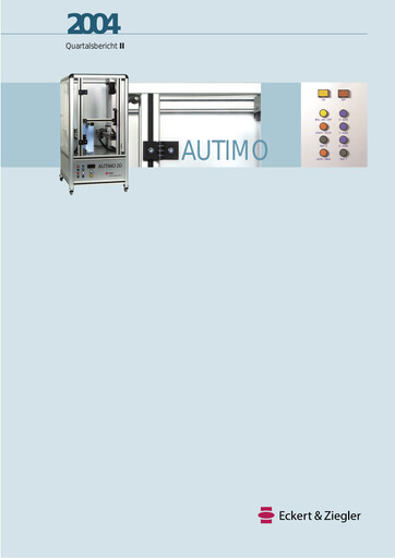 Thumbnail Eckert & Ziegler Quarterly Report 2004-q2