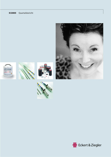 Thumbnail Eckert & Ziegler Quarterly Report 2005-q2
