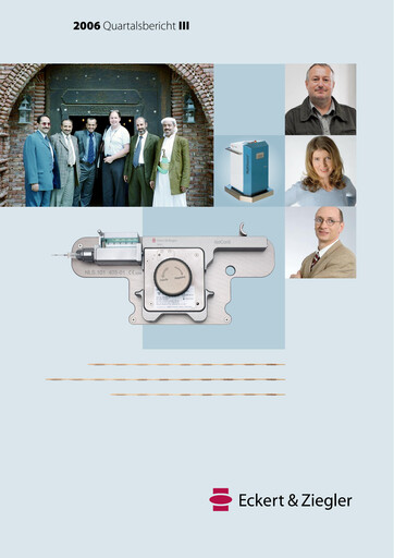 Thumbnail Eckert & Ziegler Quarterly Report 2006-q3