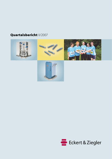 Thumbnail Eckert & Ziegler Quarterly Report 2007-q2