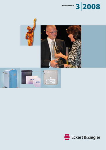 Thumbnail Eckert & Ziegler Quarterly Report 2008-q3