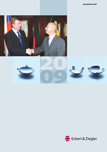 Thumbnail Eckert & Ziegler Quarterly Report 2009-q2
