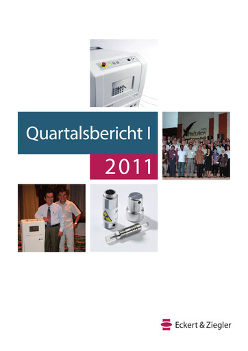 Thumbnail Eckert & Ziegler Quarterly Report 2011-q1
