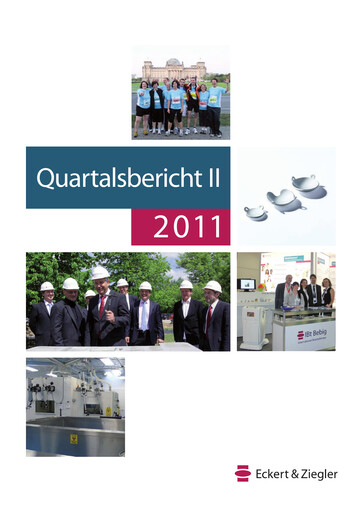 Thumbnail Eckert & Ziegler Quarterly Report 2011-q2