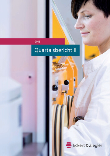 Thumbnail Eckert & Ziegler Quarterly Report 2013-q2