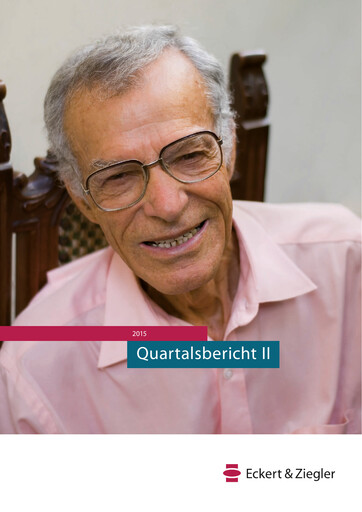 Thumbnail Eckert & Ziegler Quarterly Report 2015-q2