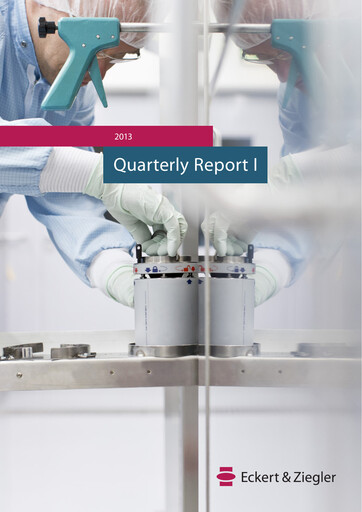 Thumbnail Eckert & Ziegler Quarterly Report 2013-q1