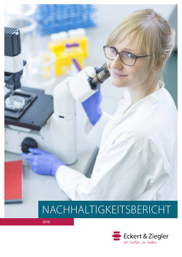 Thumbnail Eckert & Ziegler Sustainability Report 2018