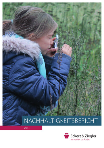 Vorschaubild Eckert & Ziegler Nachhaltigkeitsbericht 2021