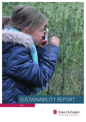 Thumbnail Eckert & Ziegler Sustainability Report 2021