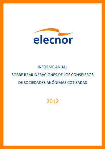Thumbnail Elecnor Annual Report 2013