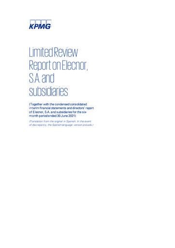 Thumbnail Elecnor Half-year Report 2021-h1