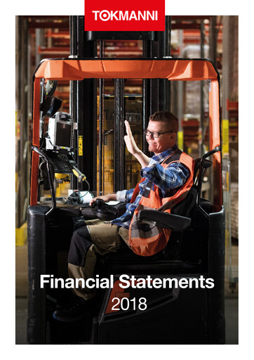 Miniature Tokmanni Bilan financier 2018