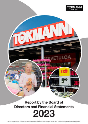 Miniature Tokmanni Bilan financier 2023