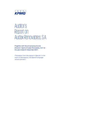 Thumbnail Audax Renovables Financial Statement 2021