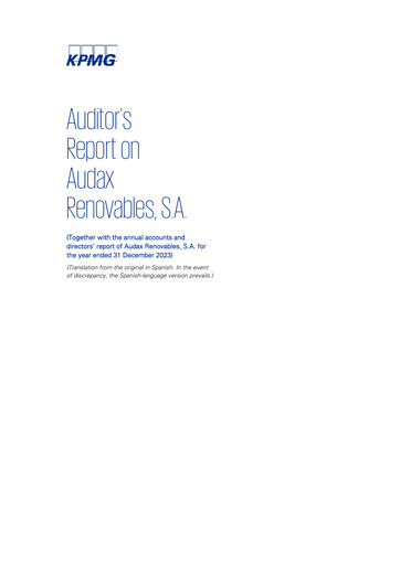 Thumbnail Audax Renovables Financial Statement 2023