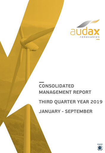 Thumbnail Audax Renovables Quarterly Report 2019-q3