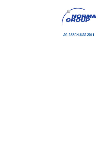 Thumbnail Norma Group Financial Statement 2011