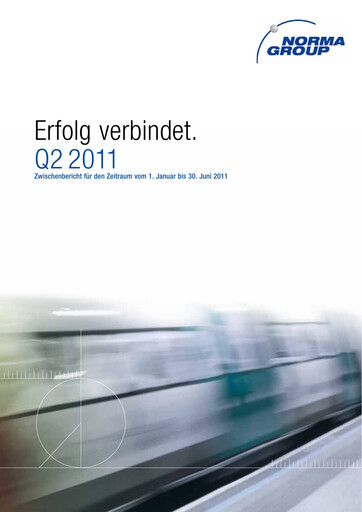 Thumbnail Norma Group Half-year Report 2011-h1