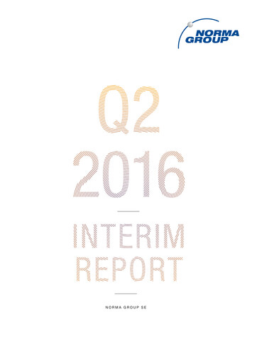 Thumbnail Norma Group Half-year Report 2016-h1