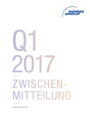 Thumbnail Norma Group Quarterly Report 2017-q1