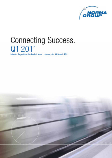 Thumbnail Norma Group Quarterly Report 2011-q1