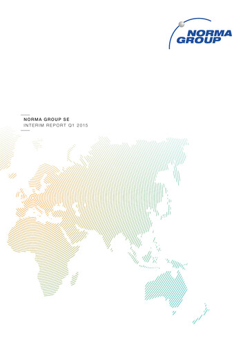 Thumbnail Norma Group Quarterly Report 2015-q1