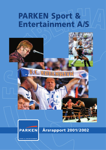Thumbnail Parken Sport (F.C. Copenhagen) Annual Report 2002