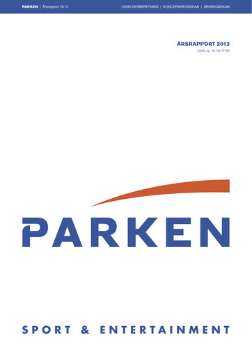 Thumbnail Parken Sport (F.C. Copenhagen) Annual Report 2013