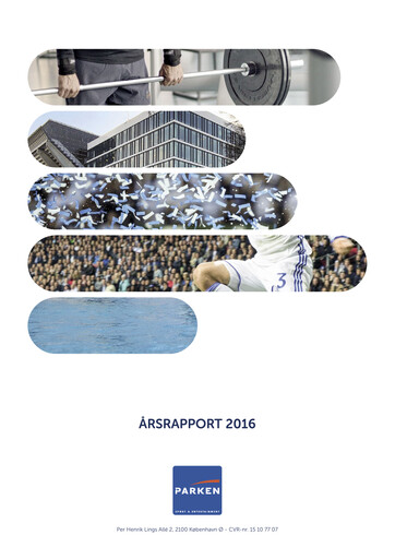 Thumbnail Parken Sport (F.C. Copenhagen) Annual Report 2016