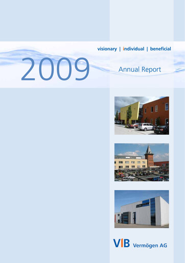 Thumbnail VIB Vermögen Annual Report 2009