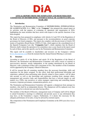 Thumbnail (DIA) Distribuidora Internacional de Alimentación Annual Report 2016