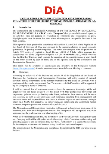 Thumbnail (DIA) Distribuidora Internacional de Alimentación Annual Report 2017