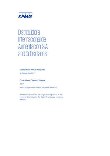 Thumbnail (DIA) Distribuidora Internacional de Alimentación Financial Statement 2017