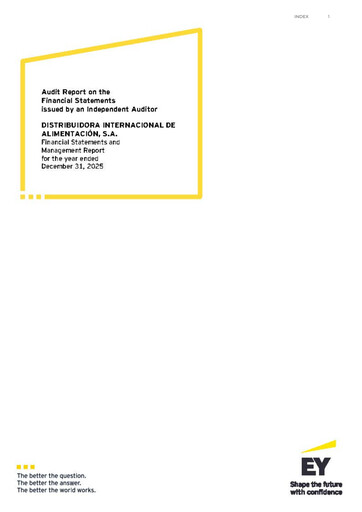 Thumbnail (DIA) Distribuidora Internacional de Alimentación Financial Statement 2025